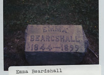 Grave Of Emma Beardshall