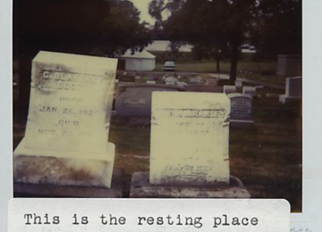 Grave Of G. Blakely Scott And Sarah M. Ramsey In Melrose Cemetery