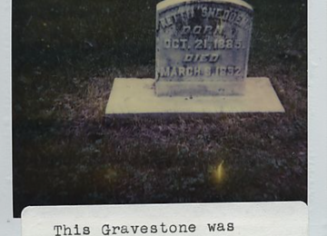 Grave Of Retth Snedden [1832] In Melrose Cemetery