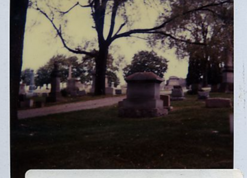 Polaroid Of Bethel Cemetery
