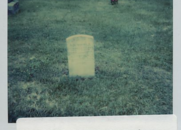 Tombstone From 1832 In Melrose Cemetery