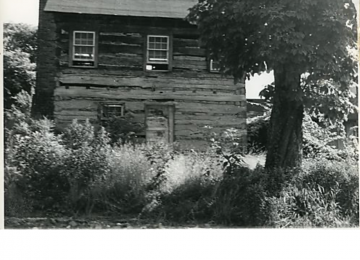 1830 Log House Before Renovations
